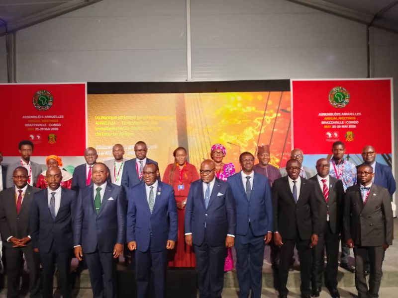 Official group photo at the AfDB Annual Meetings 2026