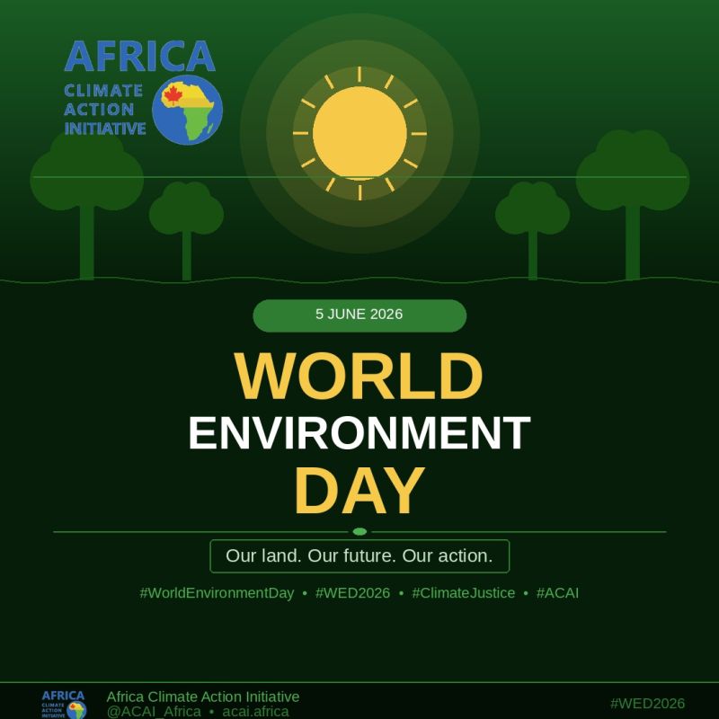 ACAI World Environment Day 2026 poster